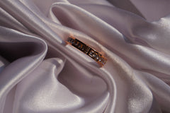 Sparkles4u Classic Diamond Brass Sleek Ring with Rose Gold plated finger Ring for Women& Girls